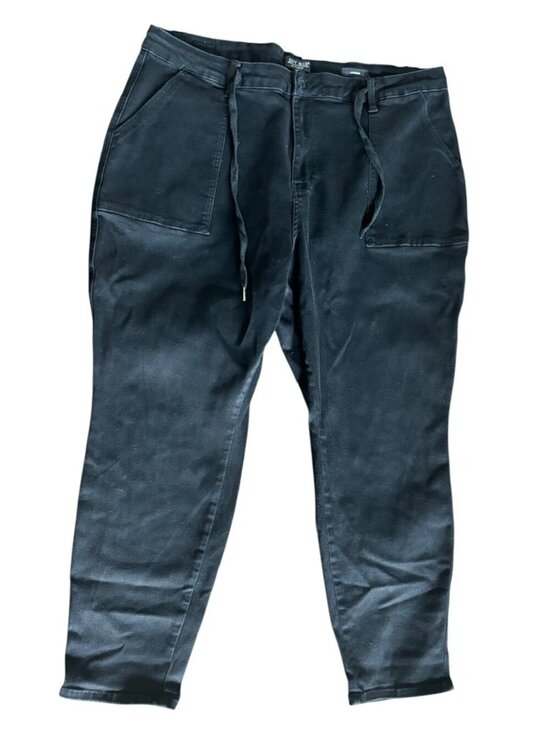 Judy Blue Los Angeles Pants - Judy Blue Los Angeles Women's Black Drawstring Joggers Pants